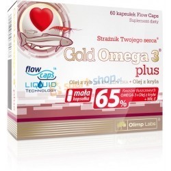 OLIMP Gold Omega 3 Plus 60 kapsułek